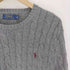ポロラルフローレン POLO RALPH LAUREN ポニー刺繍 ケーブル ニット メンズ import:S