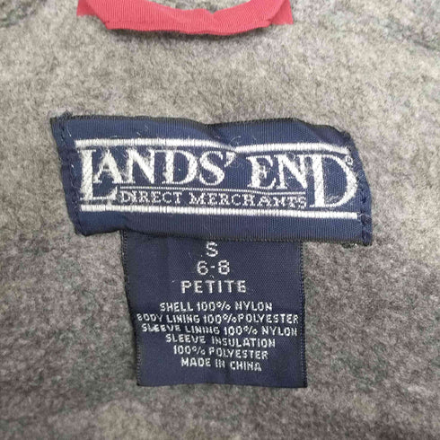 ランズエンド LANDS END 裏地 フリース ナイロン マウンテンパーカー レディース import:S