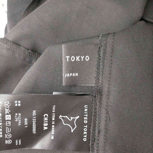 ユナイテッドトウキョウ UNITED TOKYO カットオフデザインジップアップシャツジャケット メンズ JPN:1