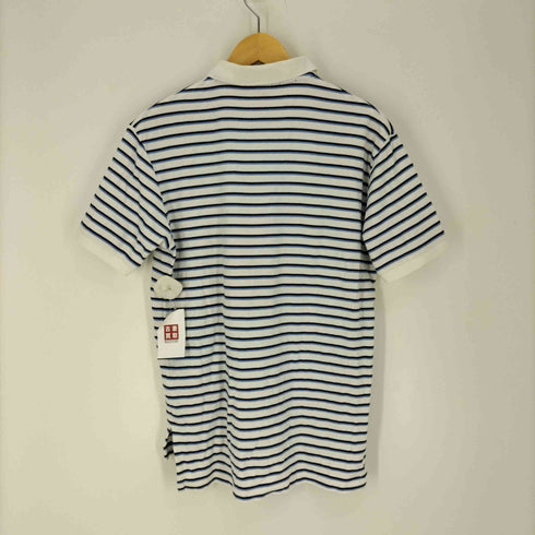 ポロバイラルフローレン Polo by RALPH LAUREN ポニー 刺繍 ボーダー S/S ポロシャツ メンズ import:S