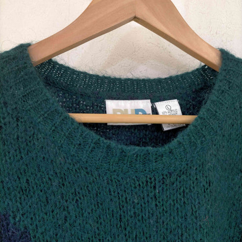 ポールハリスデザイン PAUL HARRIS DESIGN モヘア混 ドット クルーネックニット メンズ import:L