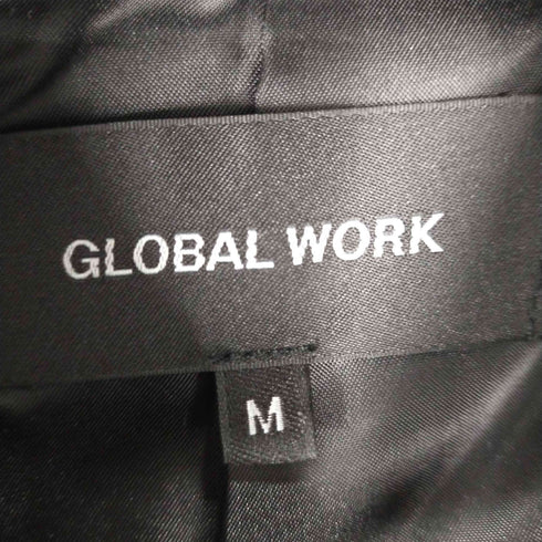 グローバルワーク GLOBAL WORK フェイクレザージャケット メンズ JPN:M