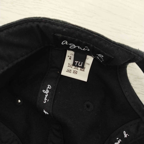 アニエスベー agnes b. PARIS ローキャップ レディース ONE SIZE
