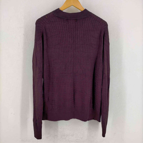 バラクータ BARACUTA レーヨンコットン クルーネックニット メンズ import:L