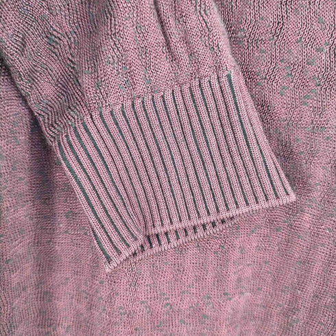 バラクータ BARACUTA レーヨンコットン クルーネックニット メンズ import:L