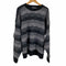 デヴィッドテイラー david taylor USA製 アクリル 3Dニット メンズ import:XL