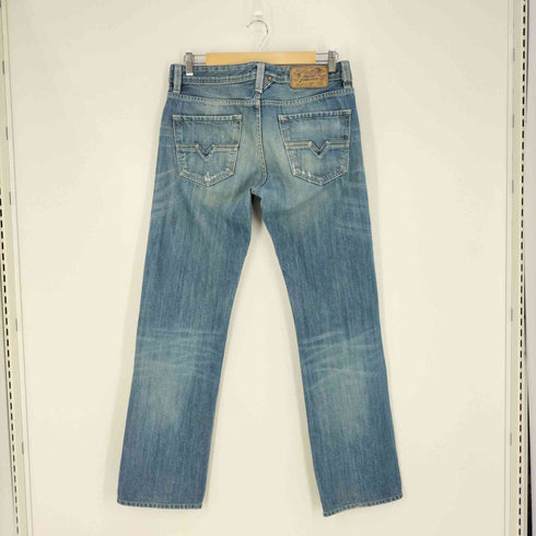 ディーゼルインダストリー Diesel Industry LARKEE ボタンフライダメージデニムパンツ メンズ W:30 L:32