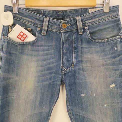 ディーゼルインダストリー Diesel Industry LARKEE ボタンフライダメージデニムパンツ メンズ W:30 L:32