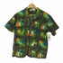 バッカーズ Backers 総柄 コットン S/S シャツ メンズ import:M