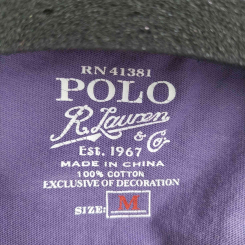 ポロラルフローレン POLO RALPH LAUREN スモールポニー刺繍フロントポケット S/S Tシャツ メンズ import:M