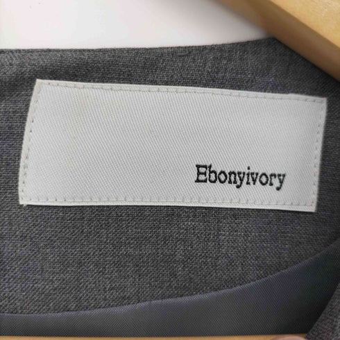エボニーアイボリー Ebonyivory 親子プリーツワンピース レディース FREE