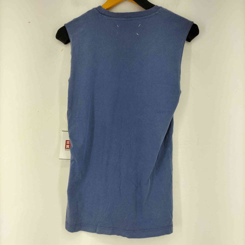 マルタンマルジェラ Martin Margiela 00s 07SS MADE IN ITALY 10 ここのえ期 フロントプリント ノースリーブカットソー VEGETARIAN メンズ EUR:46