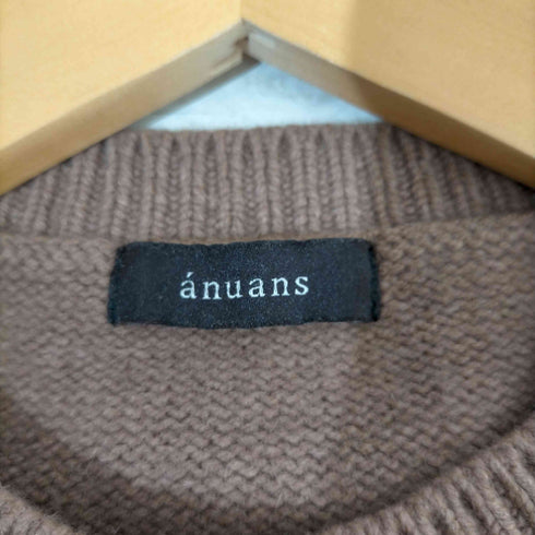 アニュアンス anuans ウールカポックニットセット レディース S
