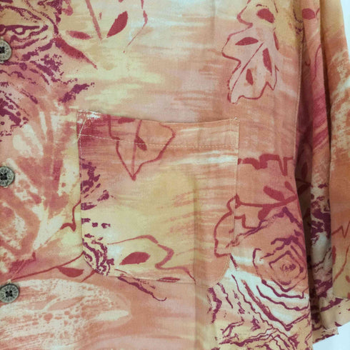 CARIBBEAM JOE 花柄 レーヨン S/S シャツ メンズ import:S