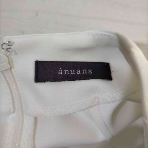 アニュアンス anuans ラッフルスリーブブラウス レディース FREE