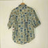 BUGLE BOY COMPANY 総柄 リネン混 S/S コットン シャツ メンズ import:L
