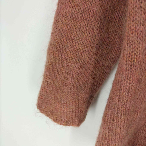 TWEEDS ウールポリ 混 モヘア ボトルネック ニット レディース import:M
