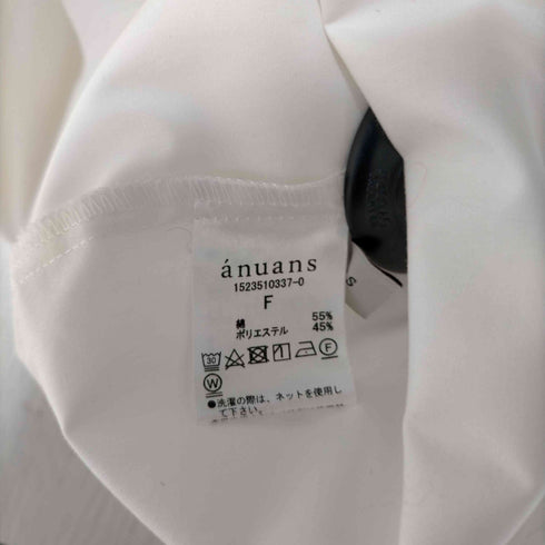 アニュアンス anuans ボリュームフリルデザインブラウス レディース FREE