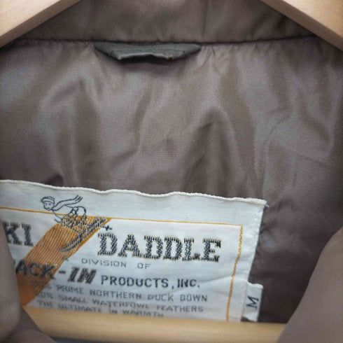 SKI DADDLE 80-90S DUCK DOWN VEST ダウンベスト レディース import:M