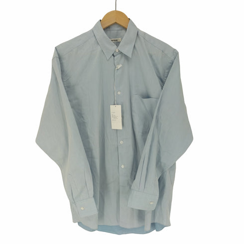 インテリム INTERIM 23SS 200/2 SUPIMA TWILL REGULAR COLLAR SHIRT 200双 スーピマ ツイル レギュラー カラーシャツ メンズ JPN:4