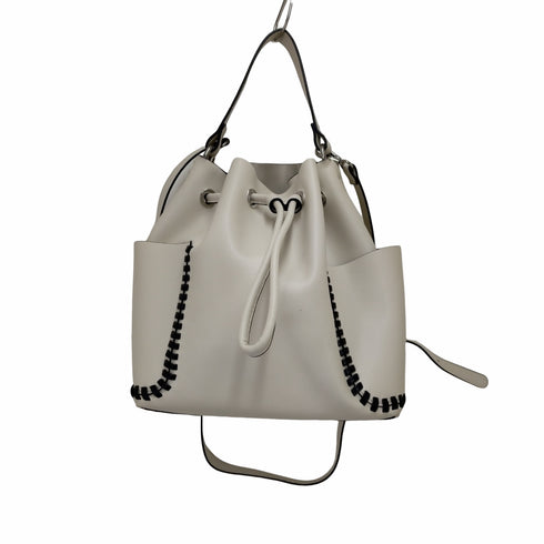 ザラ ZARA フェイクレザー2wayショルダーバック レディース