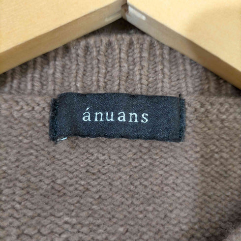 アニュアンス anuans ウールカポックニットセット レディース M