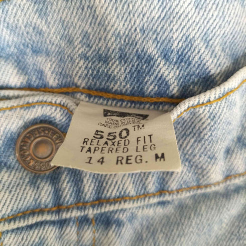 リーバイス Levis 90S 550 RELAXED FIT TAPERED リラックスフィット ジップフライ テーパード デニム パンツ 97年製 メンズ JPN:M