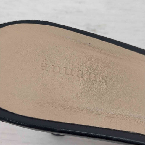 アニュアンス anuans デザインスクエアトゥミュール レディース JPN:L