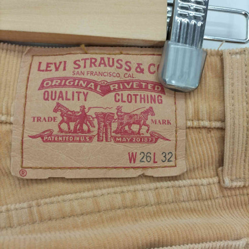 リーバイス Levis コーデュロイ パンツ ローライズ レディース W26 L32