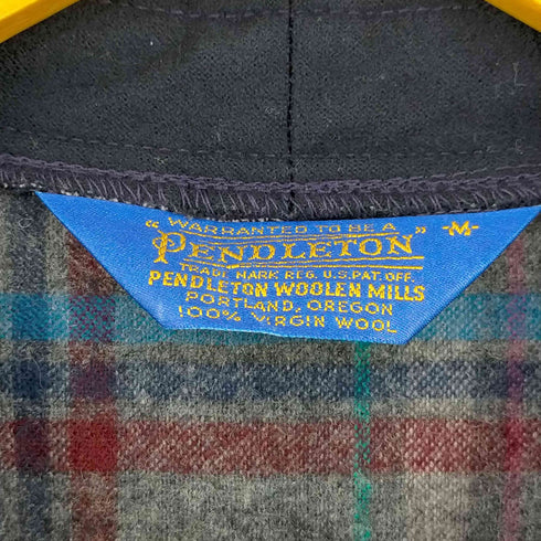 ペンドルトン PENDLETON 胡桃ボタン ウールカーディガン メンズ import:M