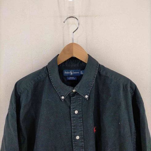 ラルフローレン RALPH LAUREN 90S BLAKE ポニー刺繍 BDシャツ メンズ import:XXL