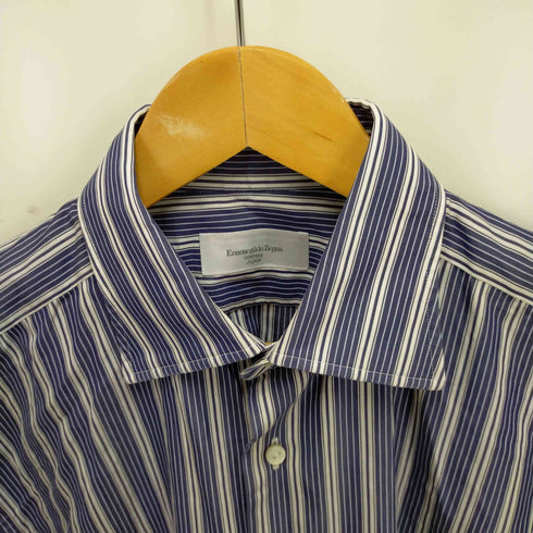エルメネジルドゼニア ERMENEGILDO ZEGNA ストライプボタンダウンシャツ メンズ 15/41