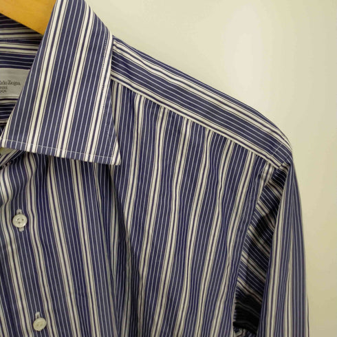 エルメネジルドゼニア ERMENEGILDO ZEGNA ストライプボタンダウンシャツ メンズ 15/41