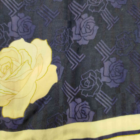 ランバンオンブルー LANVIN en Bleu 花柄スカーフ レディース