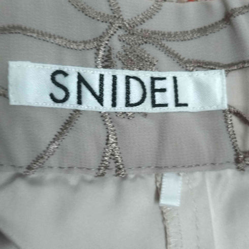 スナイデル snidel カッティングマーメイドレーススカート レディース JPN:0