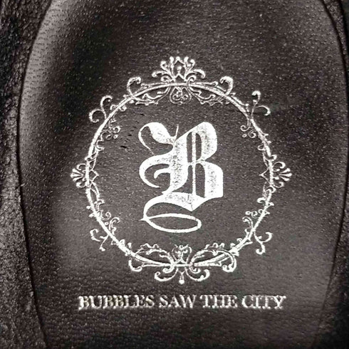 バブルス BUBBLES 厚底 エナメル シューズ レディース JPN:37