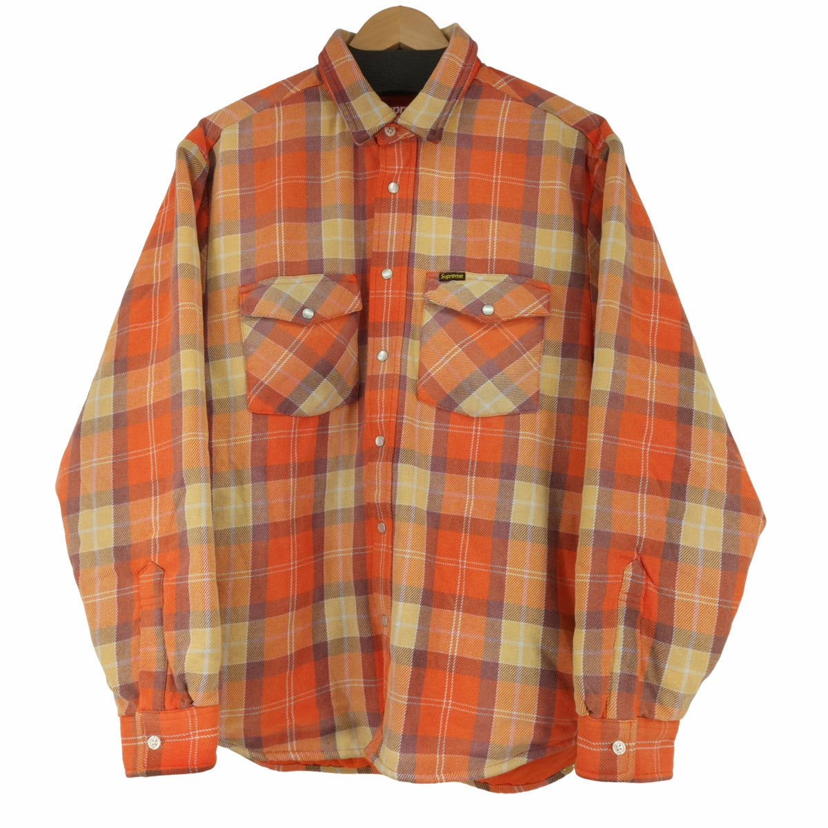 シュプリーム Supreme 24SS QUILTED FLANNEL SNAP SHIRT メンズ
