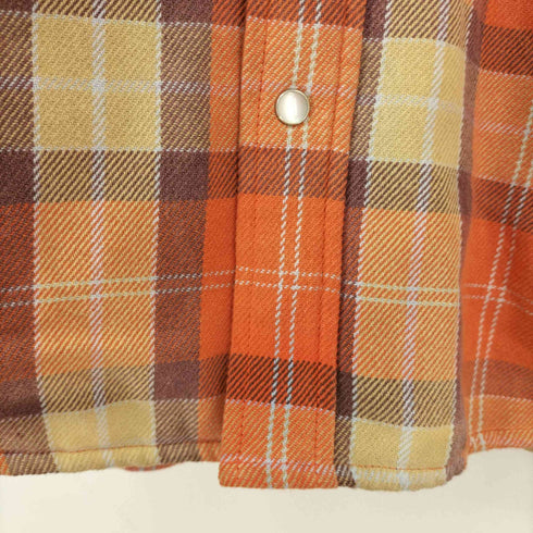 シュプリーム Supreme 24SS QUILTED FLANNEL SNAP SHIRT メンズ import:S