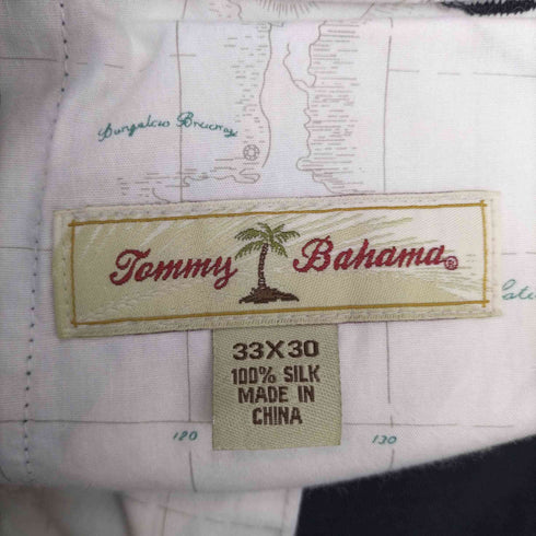 トミーバハマ Tommy Bahama RELAX シルク100 2タックスラックス メンズ 33x30