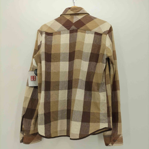 N NUMBER 02AW ジョージ期 NOWHERE MAN ブロックチェックシャツ メンズ JPN:3