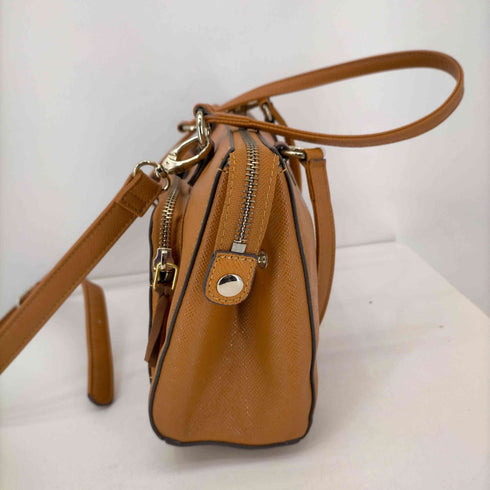 メアリークヮント MARY QUANT フラワーチャームレザーショルダーバッグ レディース
