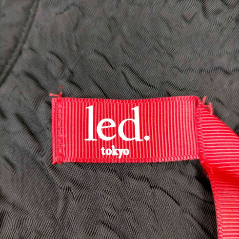 Led. tokyo キルティングデタッチャブルカラー レディース FREE