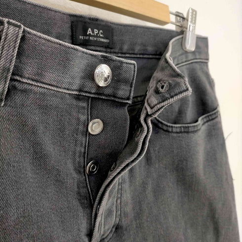 アーペーセー A.P.C. ブラックスキニーデニムパンツ メンズ US:28-29
