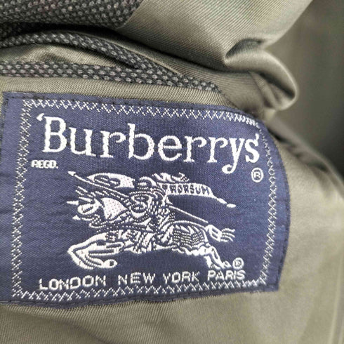 バーバリーズ BURBERRYS 2Bウールテーラードジャケット 総裏 センターベント 100% purewool メンズ 44R