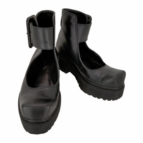 ジェフリーキャンベル Jeffrey Campbell 太ベルト厚底パンプス レディース JPN:36