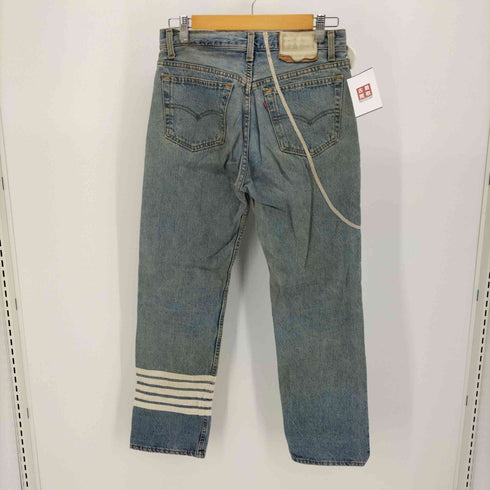 ネイキドバンチ nakEd bunch Levis 501 90S USA製 リメイク ボタンフライ デニムパンツ メンズ W32/L30