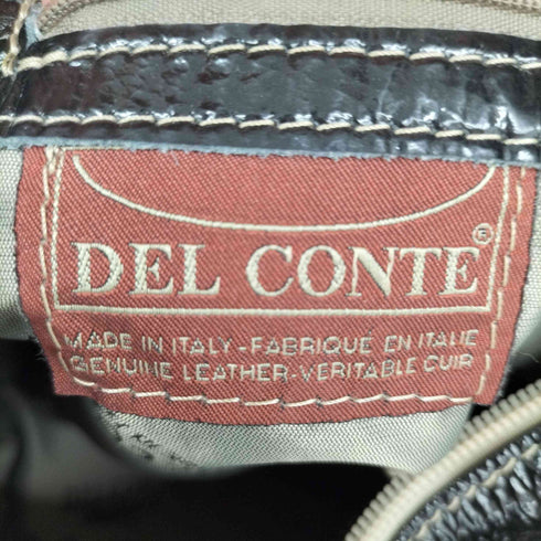 DELCONTE エナメルワンショルダーバッグ レディース