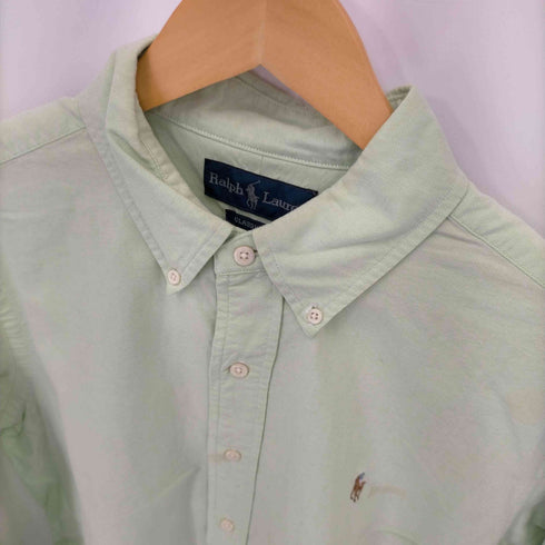 ラルフローレン RALPH LAUREN CLASSIC FIT ポニー刺繍 L/Sシャツ メンズ JPN:L