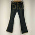 KENKO JEAN PARIS バイカラー ストレッチ ブーツカットデニム レディース 27
