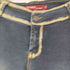 KENKO JEAN PARIS バイカラー ストレッチ ブーツカットデニム レディース 27